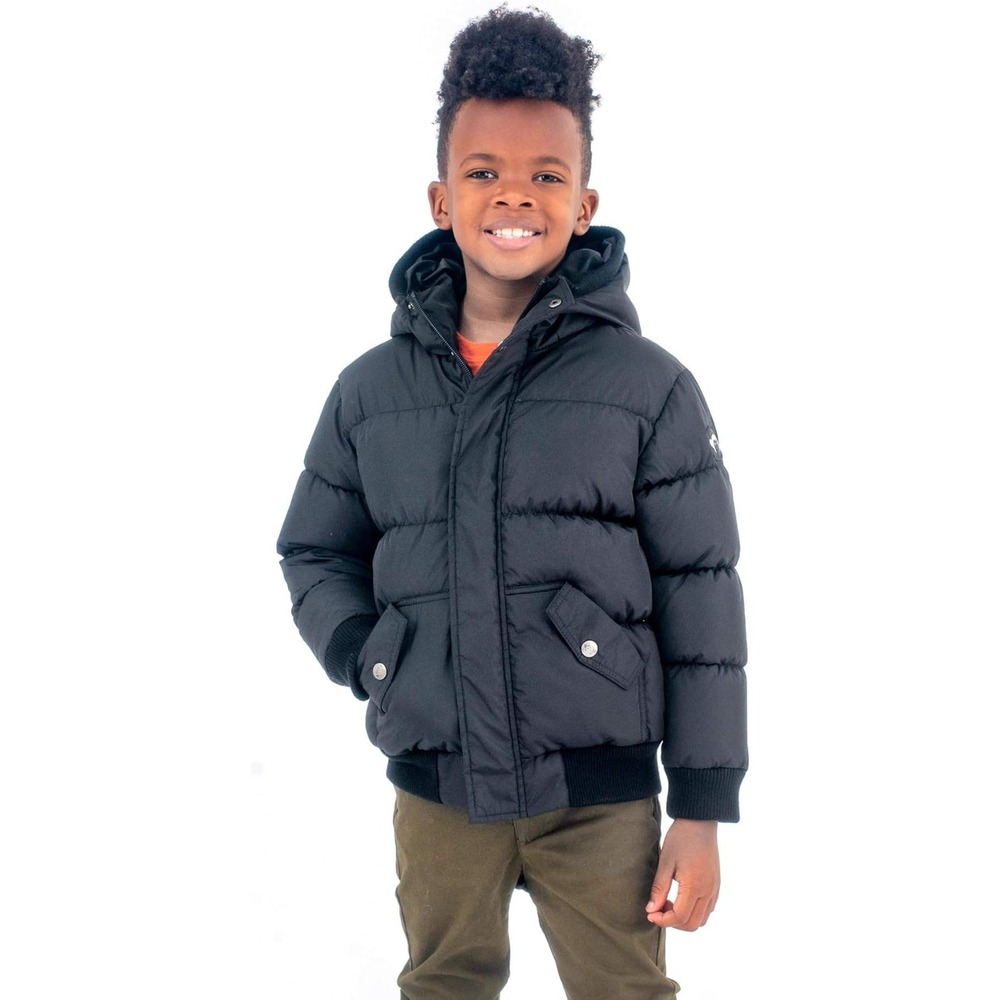 NWT Appaman Kids Down Insulated Puffy Coat Black 12‎